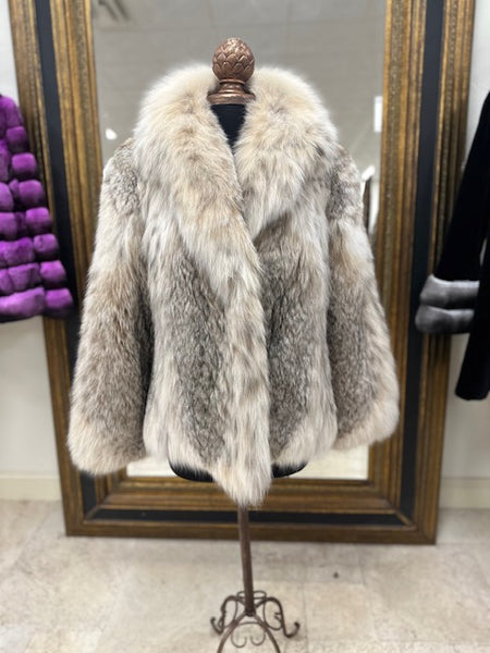 Natural Canadian Lynx Jacket – Christian Nobel Furs