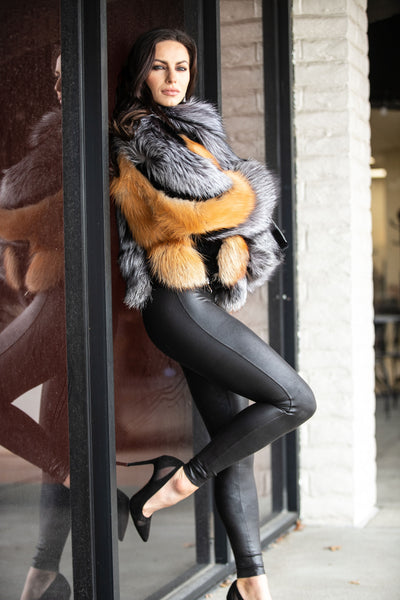Amazing Black Sheared Rex Rabbit Fur Jacket 73635 – MARC KAUFMAN FURS