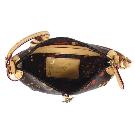 Piero Guidi Magic Circus Sling Bag 8.5 x 8 in. Brown or Black