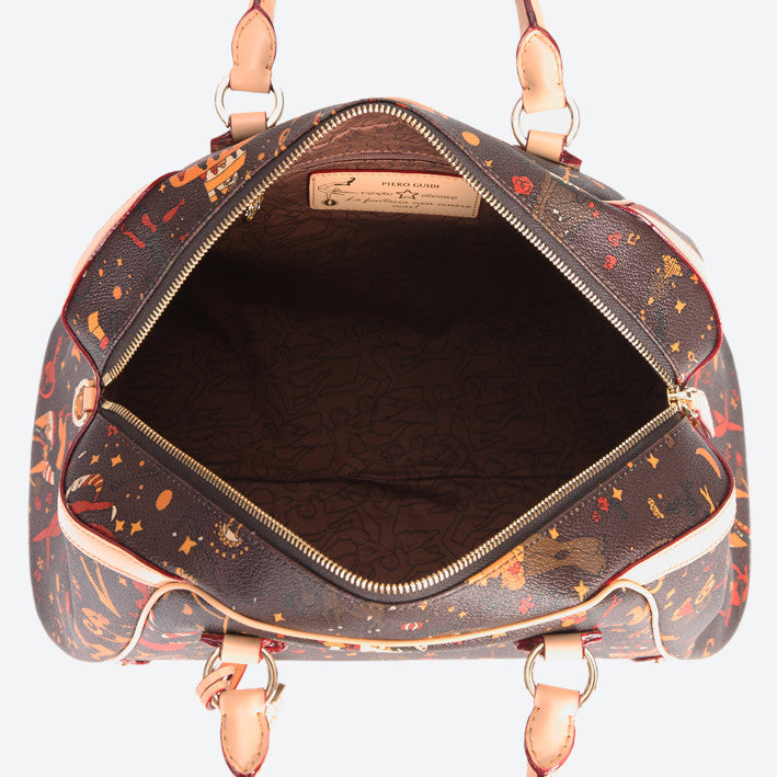 PIERO GUIDI Beauty case MAGIC CIRCUS Female Brown - 205M61985-95 PIERO GUIDI Beauty case MAGIC CIRCUS Female Brown - 205M61985-95