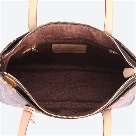 Piero Guidi Magic Circus - 15 x 10 in. Brown or Black Tote