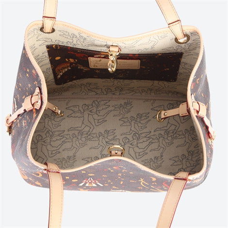 Piero Guidi Magic Circus- Brown, Black or White Small Tote
